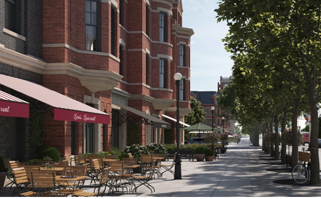 Sussex Blocks rendering